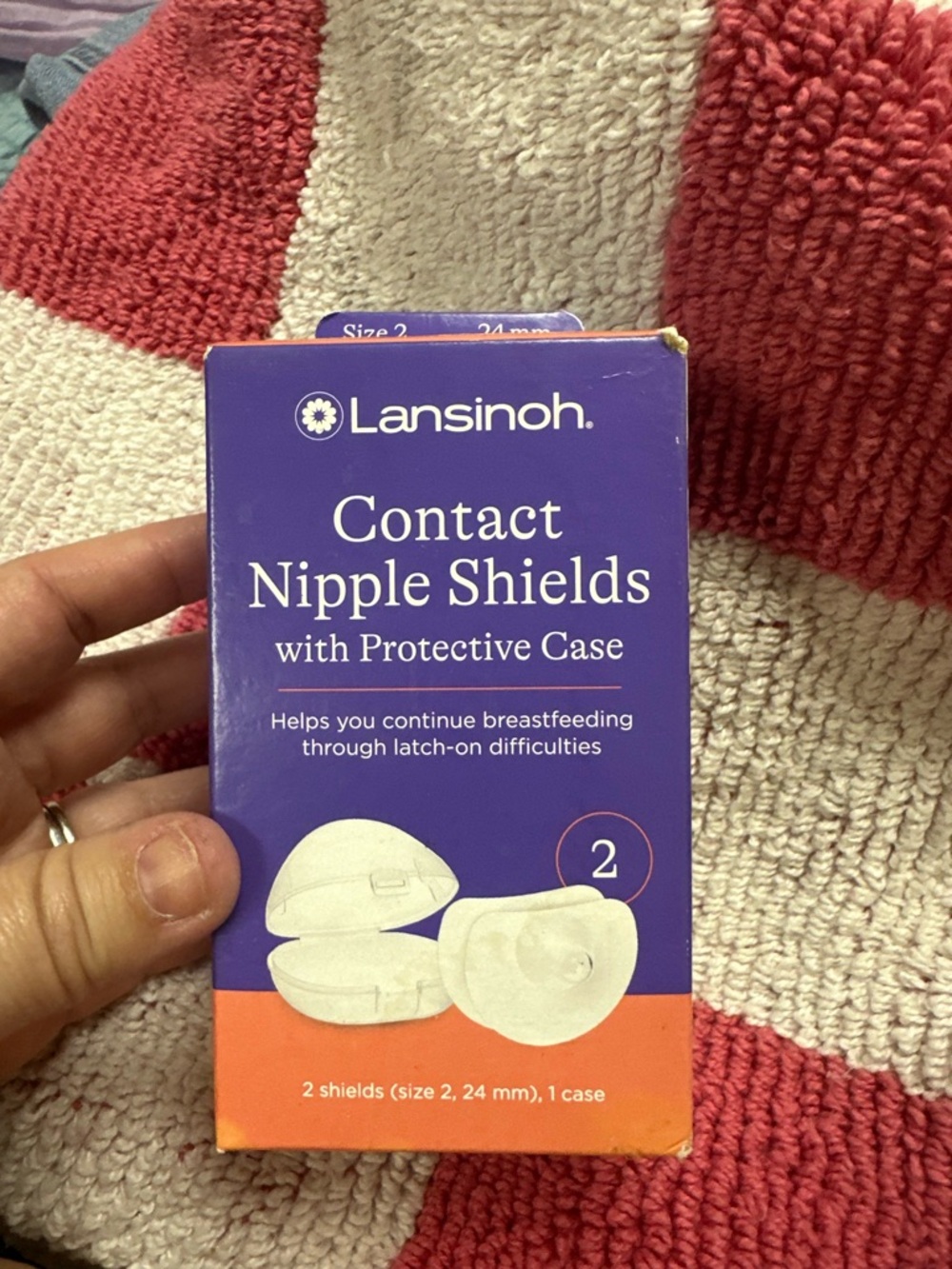 Lansinoh Contact Nipple Shields - NEW